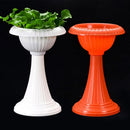 Roman plastic flower pot retro romantic style for events