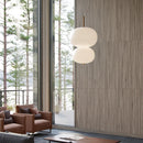 Designer glass pendant light for a modern and elegant interior