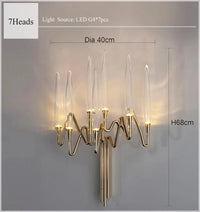 Modern luxury wall light for interior decoration 2024