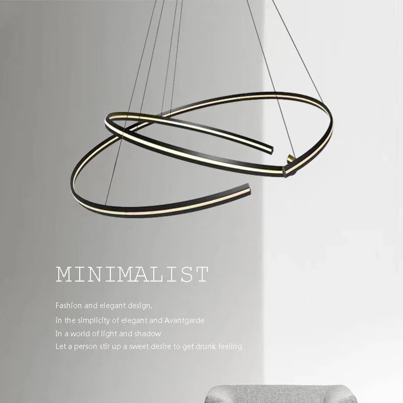 Modern design LED pendant lamp for indoor use