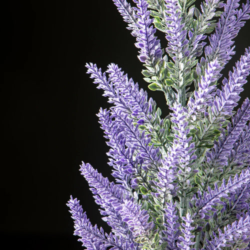 Artificial lavender plants for home table decoration - vue 2 sur 7