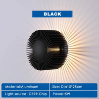 Modern LED wall light