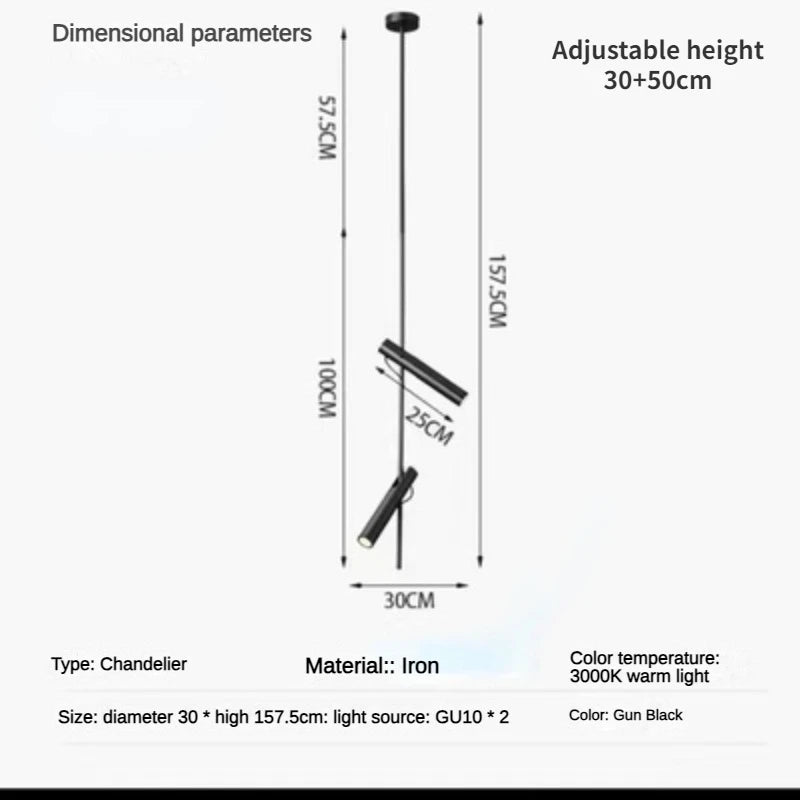 Modern nordic LED floor lamp with minimalist creative design