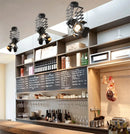 Vintage industrial style pendant light for café and restaurant