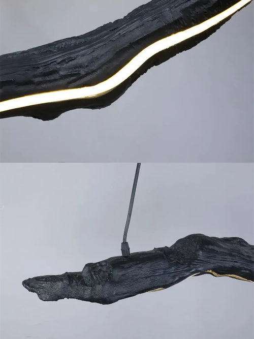 Nordic wabi-sabi design chandelier for restaurant and office - vue 7 sur 8