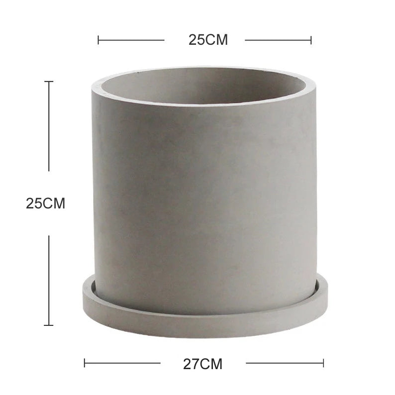 Silicone moulds for flower pots and planters