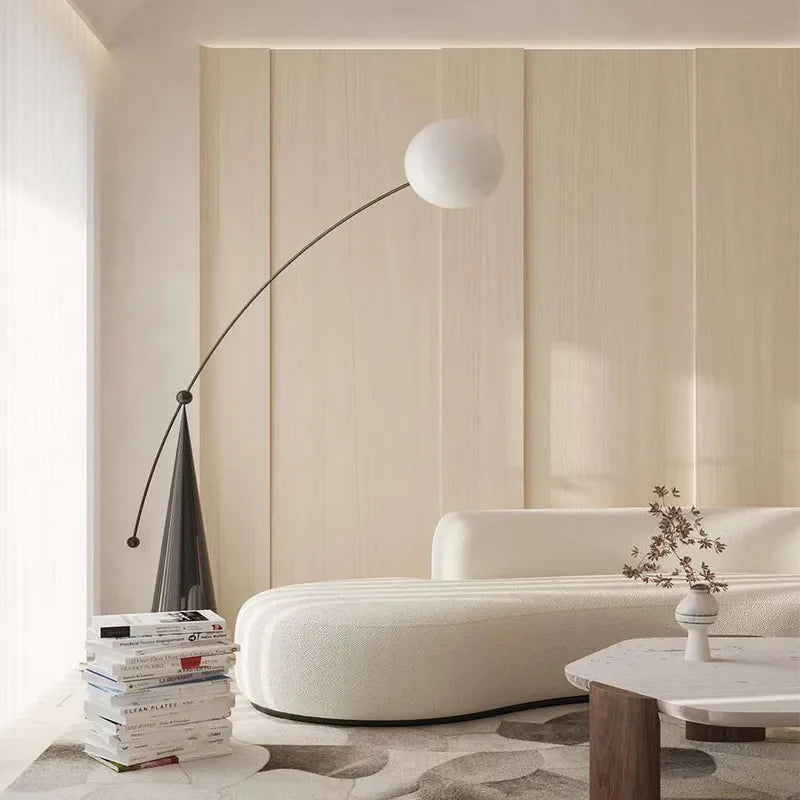 Nordic remote floor lamp modern design for interior decoration