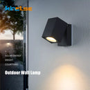 Outdoor foldable LED wall light IP65 waterproof garden porch GU10 COB exterior 5W