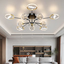 LED ceiling light with remote control