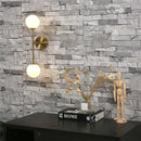 Nordic iron and glass luxury creative wall light