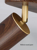 Surface mounted LED spotlight with replaceable bulb and adjustable heads