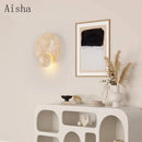 Japanese design stone wall light for interior decoration