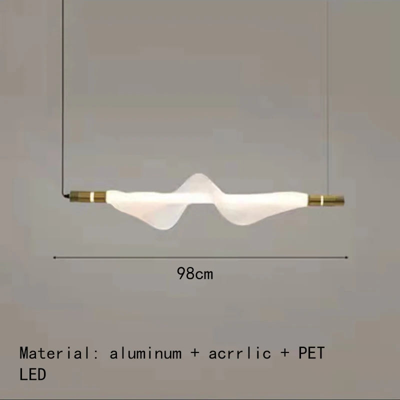 Art deco design chandelier pendant light for kitchen and bar - vue 10 sur 22