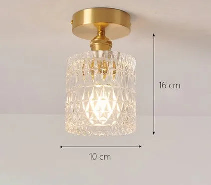 Modern glass ceiling light for bright indoor and outdoor spaces - vue 12 sur 30