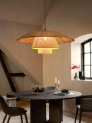 Custom Japanese chandelier for a zen and refined atmosphere
