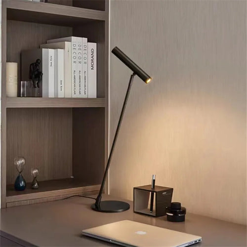 Nordic minimalist adjustable LED floor lamp for indoor use - vue 6 sur 14