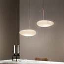 Nordic LED pendant lamp with touch switch and glass pebbles