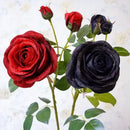velvet rose simulation for elegant decoration