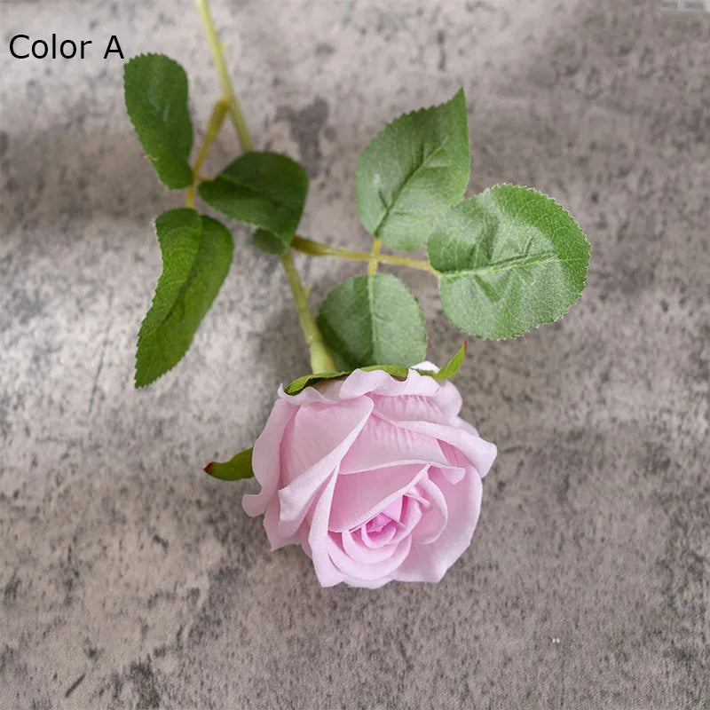 Artificial silk flower bouquet for weddings and decoration
