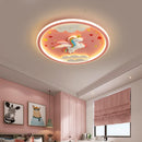 Creative LED ceiling light for children's room decor