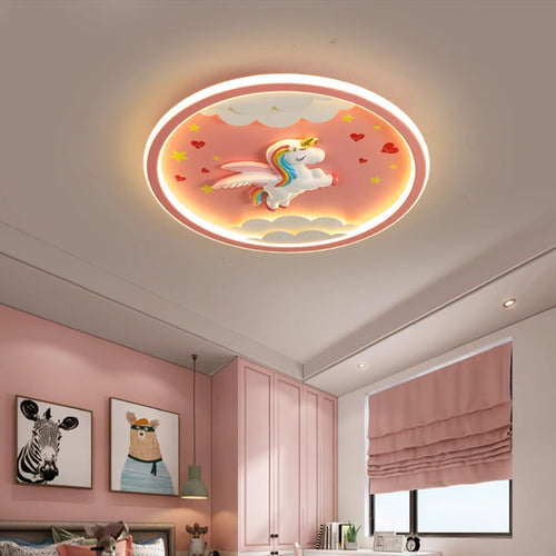Creative LED ceiling light for children's room decor - vue 5 sur 8