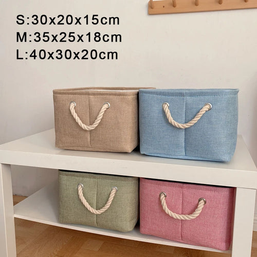 foldable storage basket for clothes and various supplies - vue 2 sur 12