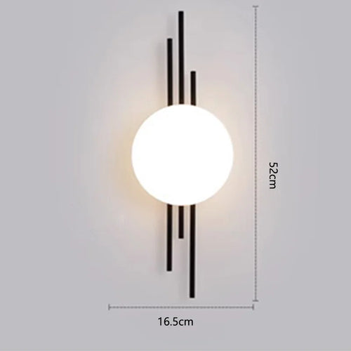 modern design LED wall light for reading and eye protection - vue 12 sur 14