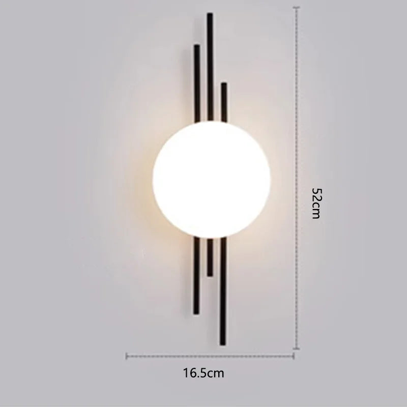 modern design LED wall light for reading and eye protection - vue 11 sur 14