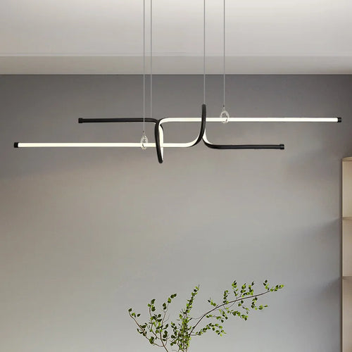 Modern luxury suspended chandelier elegant design lighting - vue 6 sur 8