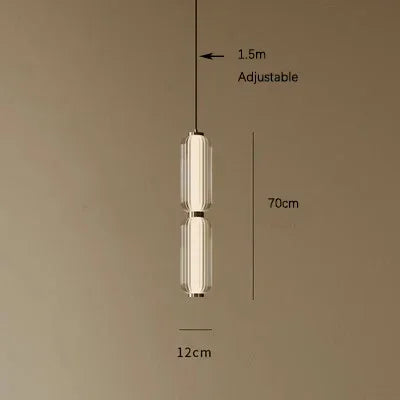 Luxury American LED chandelier for modern restaurants