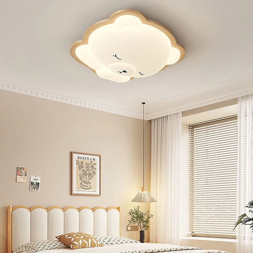 Modern bear ceiling light for children's room - vue 2 sur 10