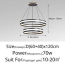 Modern Italian minimalist chandelier for a luxurious atmosphere
