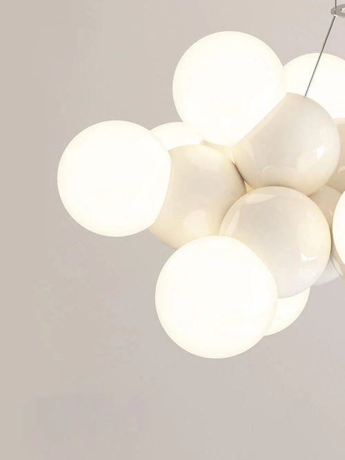 Modern iron LED chandelier for interior decoration - vue 7 sur 12