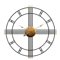 modern wall clock Nordic creative silent decoration