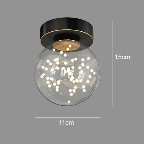plafonnier led nordique pour décoration intérieure maison - vue 11 sur 16