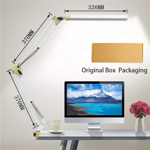 LED desk lamp with clamp 10W - vue 10 sur 18