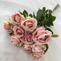 Artificial rose bouquet for wedding and garden decoration