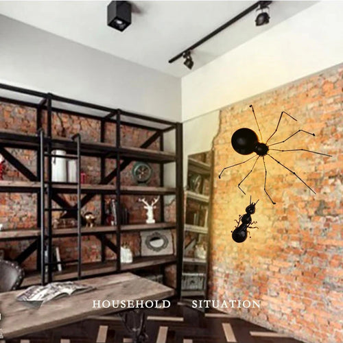 Creative insect wall light for interior decoration - vue 6 sur 11