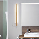 Adjustable nordic wall light in wood and metal