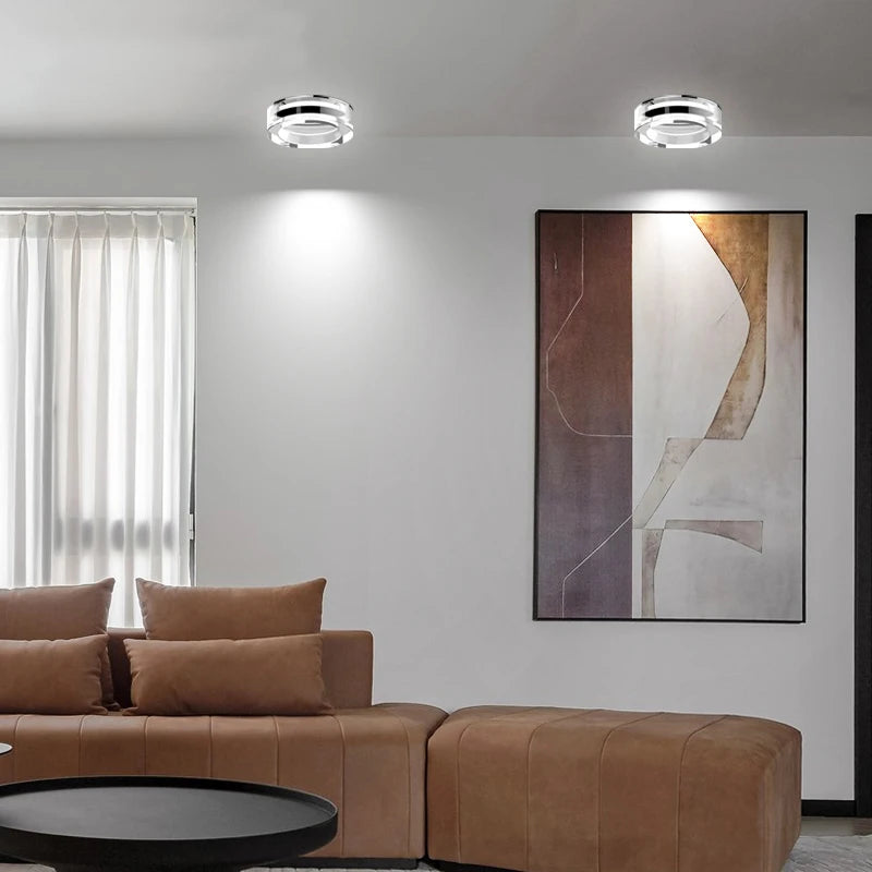 Indoor LED spotlight for living room, hallway, bedroom, kitchen, home decor - vue 3 sur 8