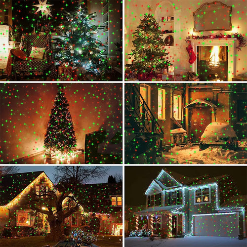 Bright solar projector for outdoor Christmas decorations - vue 5 sur 6