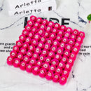 Set of 81 artificial soap roses for decorations and gifts