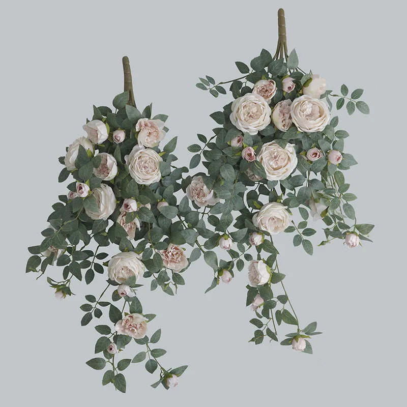 Artificial hanging flowers for outdoor and indoor decoration - vue 4 sur 12
