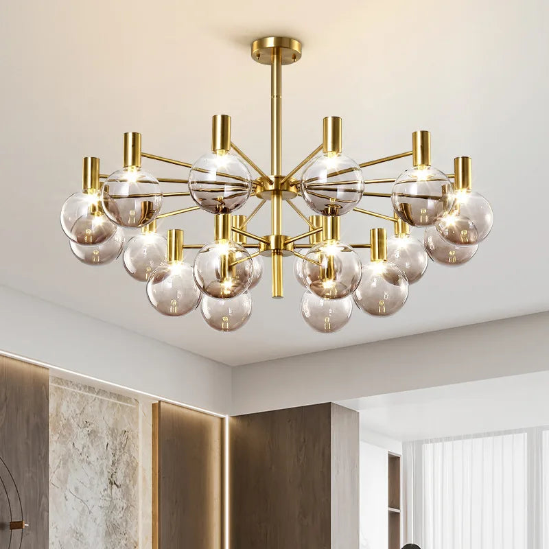 Modern vintage LED pendant light for kitchen and living room