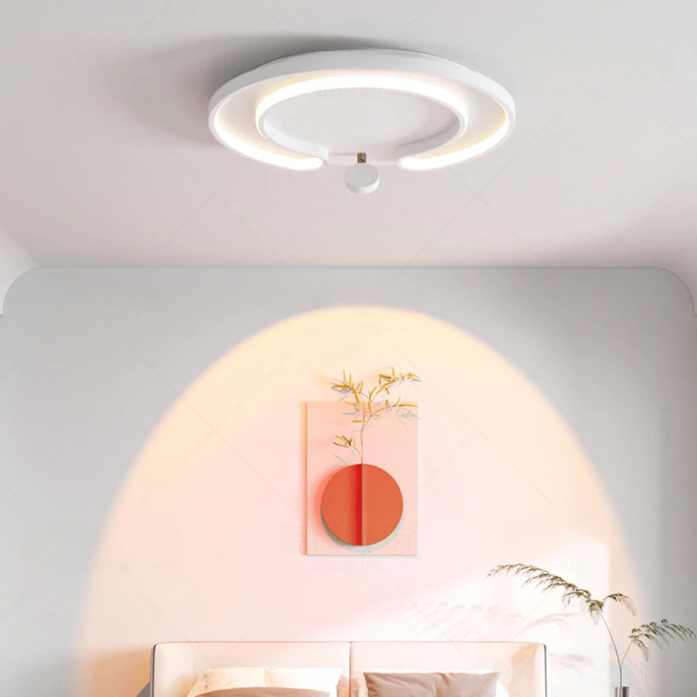 Modern LED ceiling light for a romantic and cosy ambience