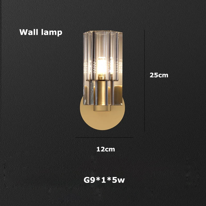 Classic black and gold crystal pendant light with elegant design