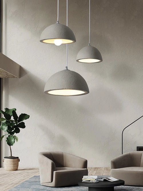 Nordic minimalist wabi sabi chandelier for restaurant and bar - vue 6 sur 11