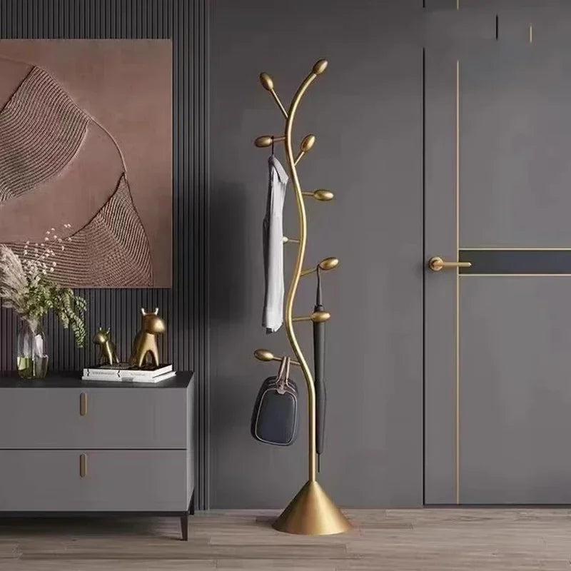 modern clothes rack with an elegant industrial style - vue 6 sur 10