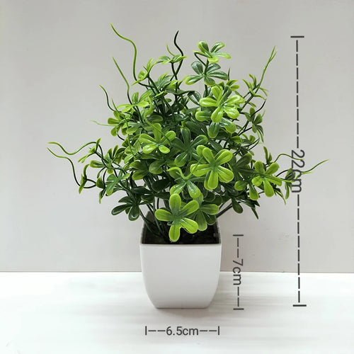 Artificial potted plant for office and garden decoration - vue 32 sur 45