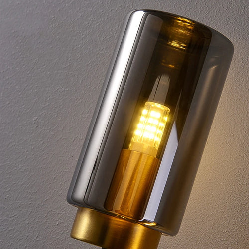 Copper wall light for elegant indoor lighting - vue 5 sur 8